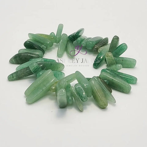 Green Aventurine Stonehenge Bracelet - Ashley James Jewelry Design