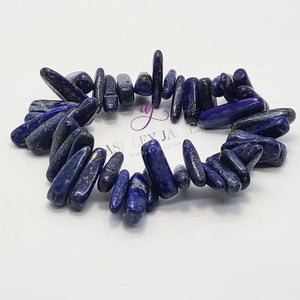 Lapis Lazuli Stonehenge Bracelet Set - Ashley James Jewelry Design