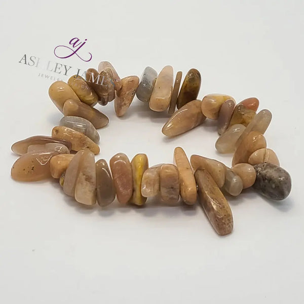 Sunstone Stonehenge Bracelet - Ashley James Jewelry Design